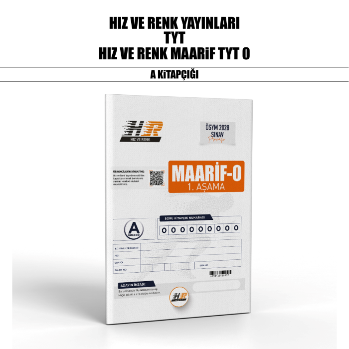 HIZ RENK MAARİF DENEME KULÜBÜ SNV A - 26-27