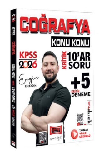 YARGI KPSS GK COĞRAFYA KRİTİK 10+5 DENEME -2026